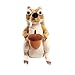 Just Play The Ice Age Adventures of Buck Wild Goin’ Nuts Scrat Feature Plush with Motion and Chirping Sound Effects, Kids Toys for Ages 3 Up, Amazon Exclusive