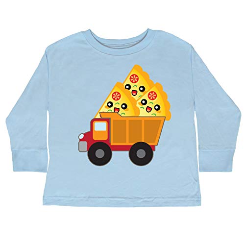 inktastic Pizza Lover Food Truck Funny Toddler Long Sleeve T-Shirt