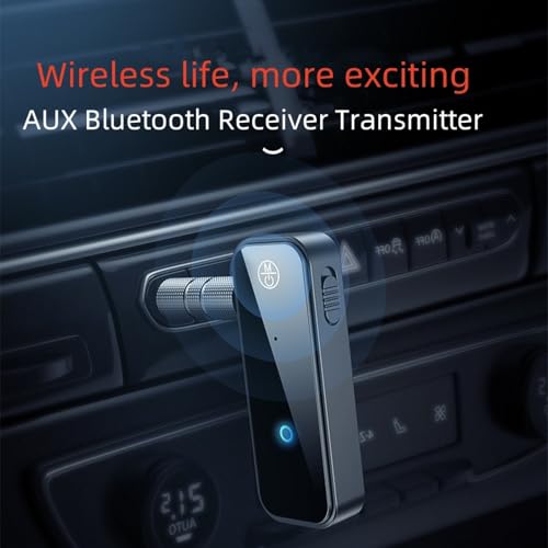 Adaptador Bluetooth 5.0 Transmisor Receptor Jack 3.5 mm miniatura 2