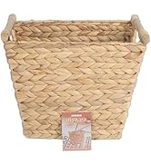 Eaasty 2 Pack Wicker Waste Basket Hand Woven Waste Basket - View #12