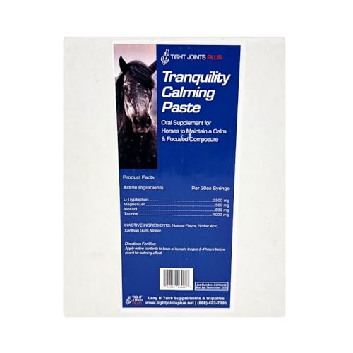 TIGHT JOINTS PLUS - Tranquility Paste for Horses - 12
