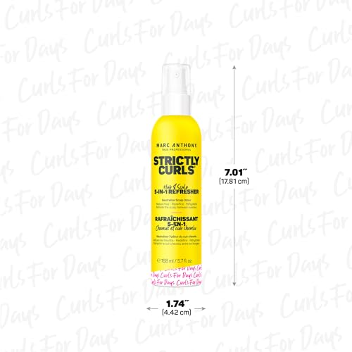image for Marc Anthony Strictly Curls Hairspray For Curly Hair, 5-In-1 Refresher