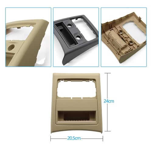 Grille ventilation arrière BMW E90 couverture aération climatisation E91 beige - 2