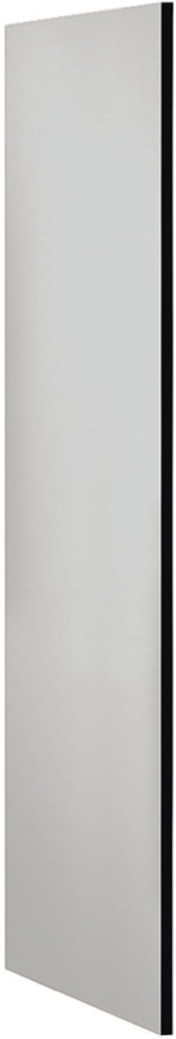 Salsbury Industries Side Panel - for 5 Feet High - 21 Inch Deep Designer Wood Locker - Without Sloping Hood - Gray