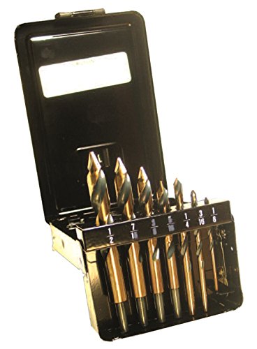 Viking Drill and Tool 32274 AD-7 Type 183-UB 60 Degree Magnum Super Prem Chipfree Acrylic Drill Set