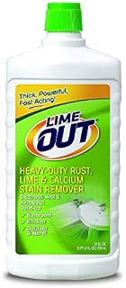 Lime OUT Heavy-Duty Rust, Lime & Calcium Stain Remover, Multi Purpose Cleaner, 24