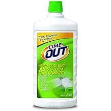 Lime OUT Heavy-Duty Rust, Lime & Calcium Stain Remover, Multi Purpose Cleaner, 24 Ounce,