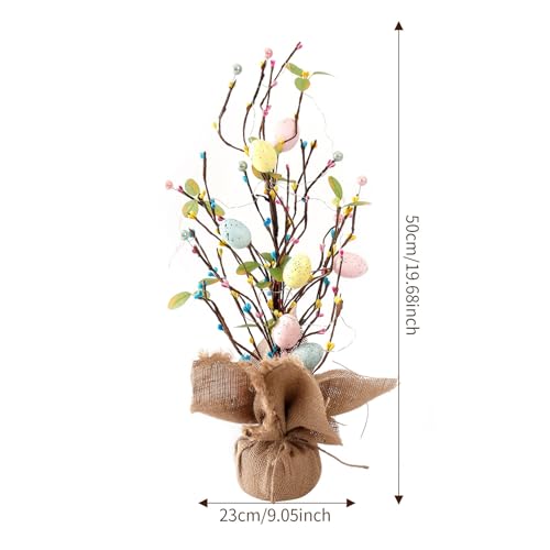 Árbol de Pascua iluminado ideal para bodas y centros de mesa 6