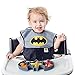 Bumkins Bibs for Girl or Boy, SuperBib Baby and Toddler for 6-24 Months, Essential Must Have for Eating, Feeding, Baby Led Weaning, Mess Saving Waterproof Soft Fabric, 3-pk DC Comics Justice League