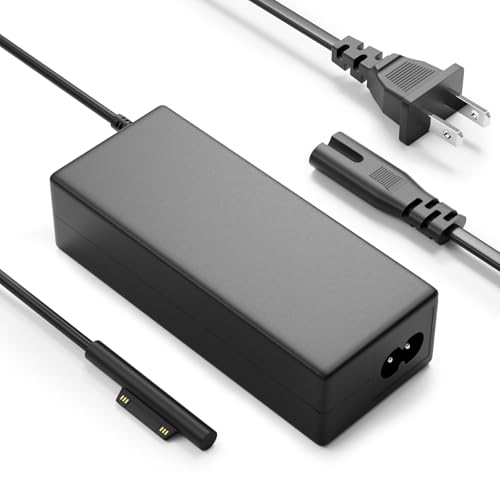 65W サーフェス Surface 充電器 ACアダプター 対応 Surface Microsoft ノートパソコン Pro3/Pro4/Pro5/Pro6/Pro7/Pro8/Pro9 互換Surface Book Surface Go 1706/1800/1625/1735/1736/1963/1796/2105/2062電源アダプター 充電ケーブル【PSE規格】