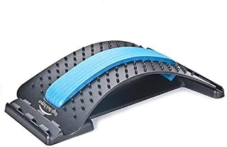 Back Stretching Device,Back Massager for Bed & Chair & Car,Multi-Level Lumbar Support Stretcher