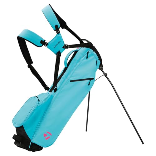 TaylorMade Golf FLEXTECH Carry Stand Bag Miami Blue