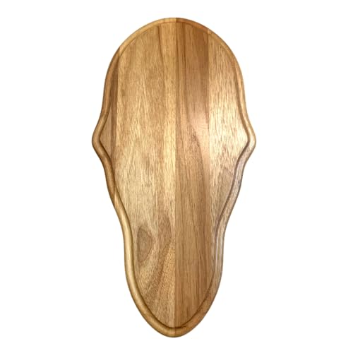 Taxidermists Woodshop Blonde Walnut Classic Deer European Skull Mount Face