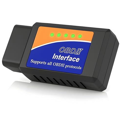 V1RAGE - Obd2 Diagnosis Coche Multimarca - Maquina Diagnosis Coche de Fallos y Errores - Obd2 Diagnosis Bluetooth 4.0 para iOS, Android y Windows - Inalambrico Mini Diagnostico Automotriz Scanner.