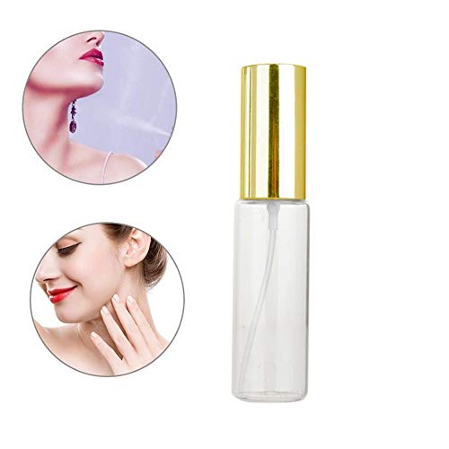 Preisvergleich Produktbild OVsler SprüHflasche Klein SprüHflasche Glas Parfüm Zerstäuber Nachfüllbar Parfümzerstäuber Nachfüllbar Reise-Flaschen Umweltfreundliche Sprühflasche Perfekt Für Unterwegs Gold