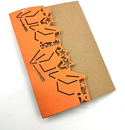 Miniatura 4 de Troqueles de corte de flores para sombrero de graduación, plantillas de corte de metal para álbumes de recortes, tarjetas de papel decorativas,