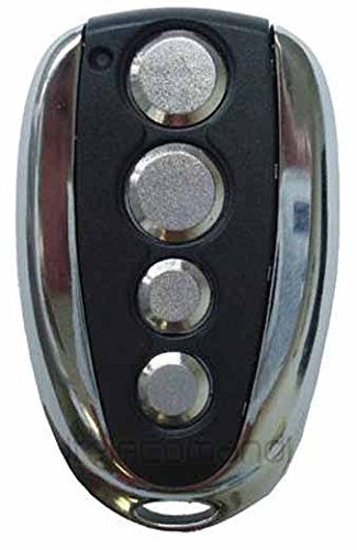 Prastel Télécommande de rechange pour portails Prastel TC4E compatible avec modèles BFOR - MPSTF2RE - MPSTF4RE - MPSTL1E -MPSTL2E - MPSTL4E - MT2E - MT4E - MPSTP2E (gris ou bleu) - TRQ4P - TC2E Cover