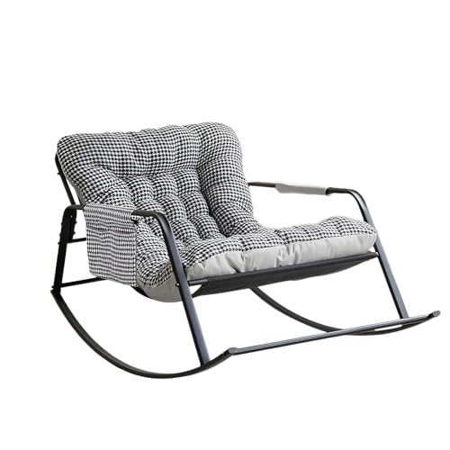 ロッキングチェア 室内 リラックスチェア 揺れる椅子 高耐荷重 通気性 水や汚れに強い 組み立て簡単 おしゃれ ゆったり リクライニングチェア 読書 いす リビング バルコニー ベランダ 客間 寝室 家庭用