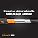 Fiskars PRO 750620-1001 IsoCore 10 lb Sledge Hammer, 36 Inch,Orange/Black