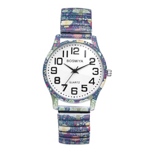 Avaner Uhren Damen Oval Leder: Damenuhr Slim Lederuhr Ultrad