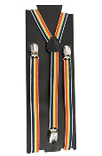 Wickedfun Rainbow Wicked Fun Plain Braces 2.5 Cm