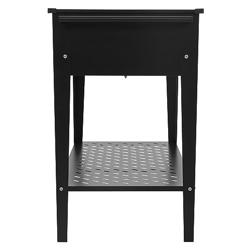 Green Spirit Hochbeet Mit Rollen – 85x50x80 Cm, Fahrbar, Aus Stahl, Für Balkon & Terrasse