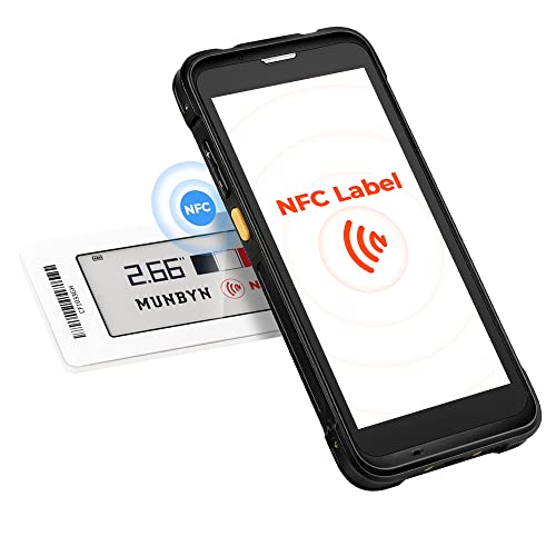 Image of MUNBYN 2.66 inch NFC Price Tag Electronic Shelf Label, E-Paper Ink Label for Chain Store, Support NFC Label on iOS /Android Price Label, ESL 5-Year Service Life Green Environmental No Need Ink E-Display