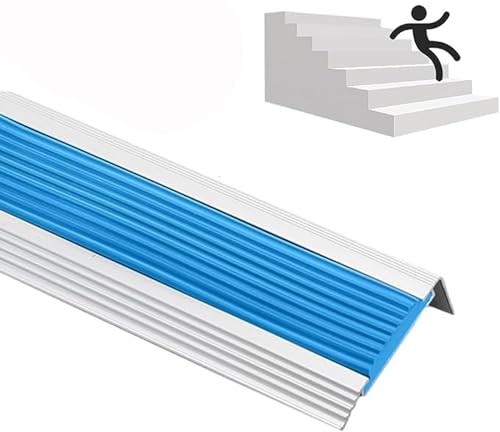 Nez de marche en aluminium contre les chutes et l'usure