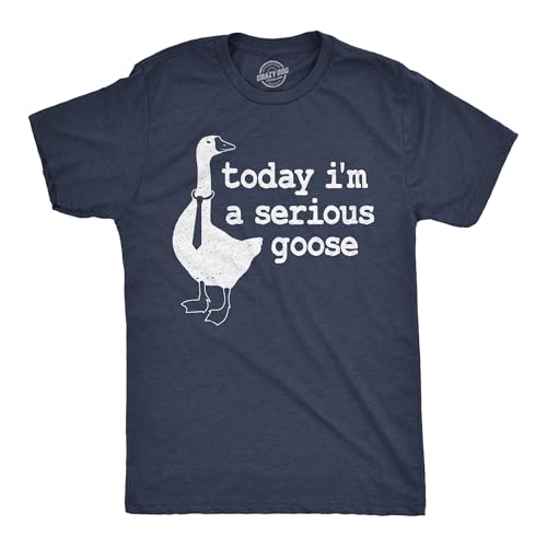 T-shirt homme Serious Goose en coton pour un look original au quotidien