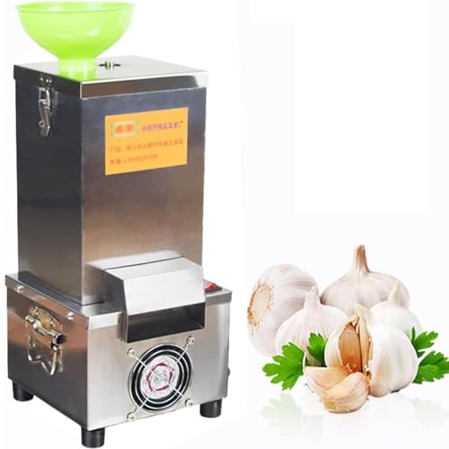 UMJIGF 200W Commercial Electric Garlic Peeler, 25KG/H Garlic Peeling Machine Garlic Separator, Automatic Garlic Skin Remover for Restaurant Barbecue Shops Hotels,