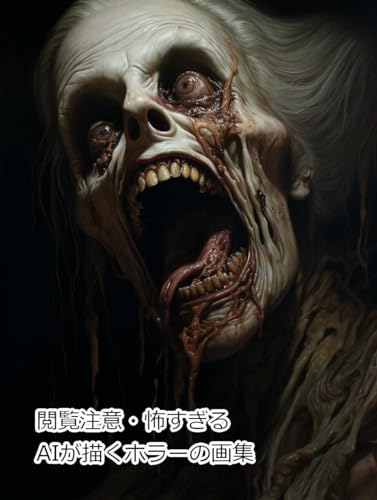 閲覧注意・怖すぎるAIが描くホラーの画集
