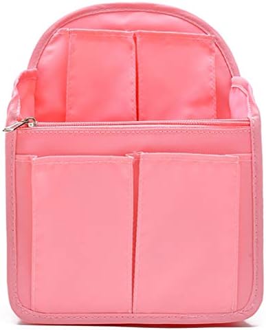Backpack Insert Organizer Small, Pulama Cute Girl Bag In Bag Fit For Kanken Mini,Pink