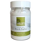 Soothing Dead Sea Salt - Best in Baths for Muscle & Joint Relief, Professional Grade - Pure and Natural Mineral, Treats Psoriasis, Eczema, Arthritis, Dermatitis & Acne - 100% Certified Salts, 2.2 lbs