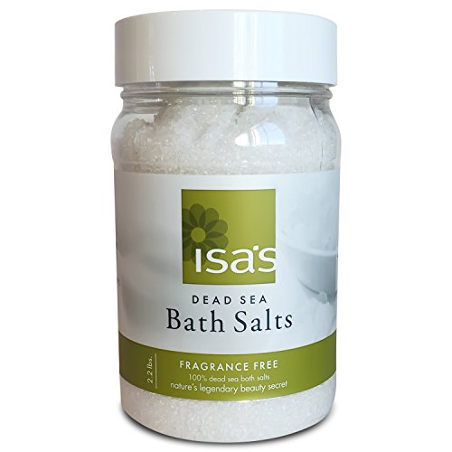 Dead Sea Salt - Best in Baths for Muscle & Joint Relief, Pure and Natural Mineral, Helps Hard to Heal Skin Conditions - Professional, Five Star Spa Certified Salts, 2.2 lbs