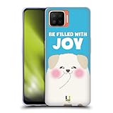 Head Hülle Designs Be Filled with Joy Glückliche Tiere Soft Gel Handyhülle Hülle kompatibel mit Oppo F17