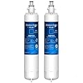 Waterdrop Plus RPWF Refrigerator Water Filter, Replacement for GE® RPWF (NOT RPWFE), Reduce PFAS, WDP-F19, DWF-36, R-3600, MPF15350, OPFG3-RF300, RWF1063, Certified by NSF 401&53&42, 2 Filters