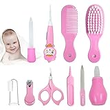 🌼【ELECCIÓN DE REGALO IDEAL】-- MKNZOME kit de cuidado infantil esencial para recién nacidos es un regalo práctico y reflexivo para las mamás embarazadas o los padres primerizos. Juego de regalo perfecto para recién nacidos para fiestas de baby shower, cumpleaños de bebés, fiestas de Navidad.