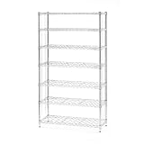 Seville Classics 168-Bottle 7-Shelf Wine Rack, NSF Listed