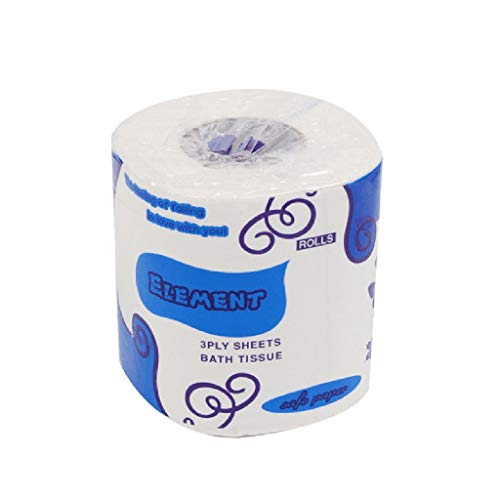 10 Rolls Toilet Paper Toilet Roll, Ultra Soft Touch Toilet Paper, Household Toilet Paper Skin-Friendly 3-Ply Paper Towel, Home Kitchen Enviro Toilet Tissue for Daily Use, Highly Absorbent (10 Rolls)