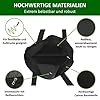COTTARA® Canvas Tote bag große Stofftasche mit Reißverschluss – gefütterte Baumwolltasche Canvas Tragetasche – ideale Einkaufstasche, Shopper und Badetasche Herren Damen - 25L schwarz #2