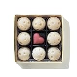 Choc on Choc To the Moon & Back Belgian White Chocolate Box, 190g, Handmade, Valentine's Day, Marshmallow-Filled, 9-Piece