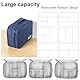 AiQInu Kabeltasche Universal Travel Kabel Organizer Tasche Cubes Kabel Etui,Wasserdichten Verstellbares Kabelorganizer für Handy Ladekabel, Powerbank, USB Sticks, SD Karten