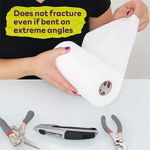 ATack Fiberglass Waterproofing Anti-Fracture Membrane Fabric Sheet, 6 Inches x 75 Feet, Water Barrier Mesh Tape for Shower Walls and Tiles - Image 5