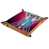 Exquisita mano de obra: este producto está hecho de piel de microfibra de alta calidad y cloruro de polivinilo 300D, con textura exquisita y superficie impermeable para evitar daños a los artículos causados por el deslizamiento. Los remaches y hebillas de acero inoxidable en las cuatro esquinas están estrechamente unidos a la piel y tienen una larga vida útil.