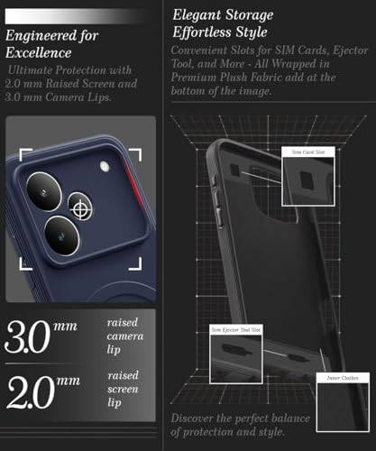 Image of WOW IMAGINE Back Case Cover for Realme Narzo 90X 5G | C85 5G | 15X 5G | Soft Matte Silicone Case| Slim Fit & Shockproof | Camera Protection Bumper Cover (Black)