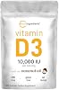 Patrocinado Patrocinado Estás viendo este anuncio según la relevancia del producto con tu consulta de búsqueda. Deja comentarios sobre el anuncio Micro Ingredients Vitamina D3 10,000 UI, 400 Softgels | Aceite de Coco Virgen | Forma de Colecalciferol | Apoyo para Huesos, Sistema Inmunológico y Corazón | Fáciles de Tragar, No GMO, Softgel 400 Unidades (Paquete de 1) 2