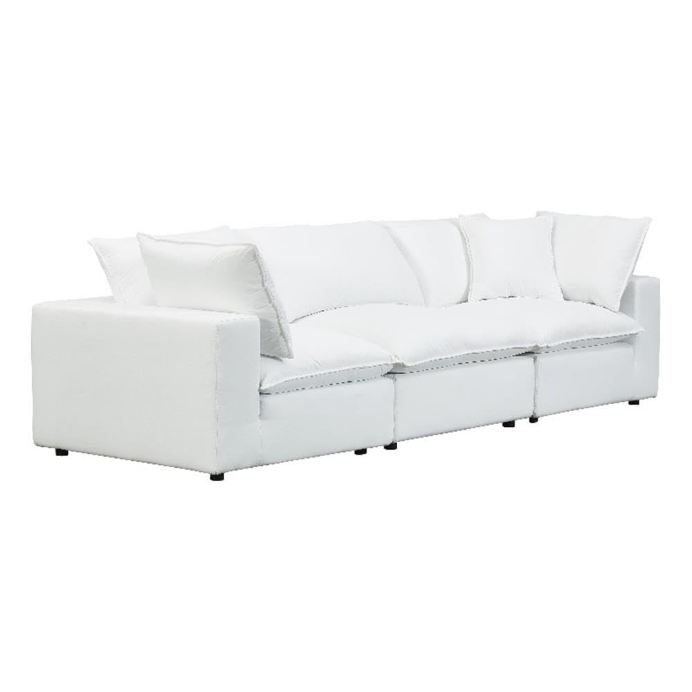 Cali 120 Pearl Performance Fabric Modular Sofa - TOV Furniture