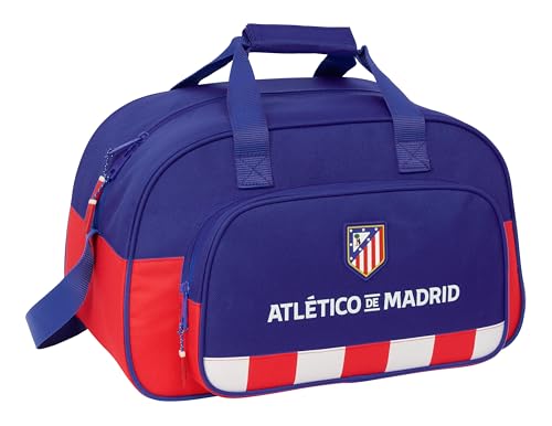 Safta ATLÉTICO DE MADRID   Bolsa de Deporte, Mochila, Ideal para Niños de Diferentes Edades, Cómoda y Versátil, Calidad y Resistencia, 40x23x24 cm