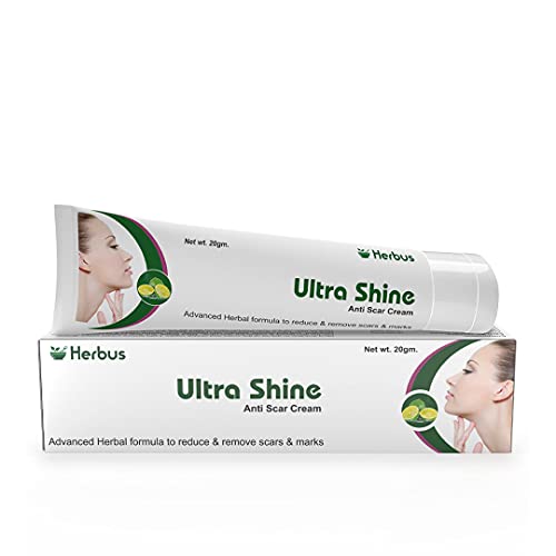 Image of Ultra Shine Advanced Herbal Anti Scar Face Cream Reduce & Remove Scar Marks, For Blemish, Pigmentation,Whitening Moisturizing,Skin Care Pimple Removal Cream
