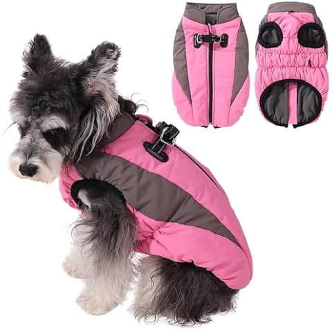 Poseca Waterproof Dog Jacket for Cold Weather Cover